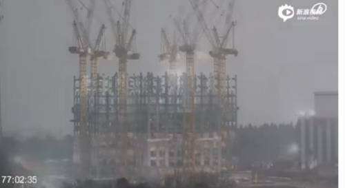 湖南長(zhǎng)沙一棟57層高樓19天建成 湖南長(zhǎng)沙一棟57層高樓19天建成