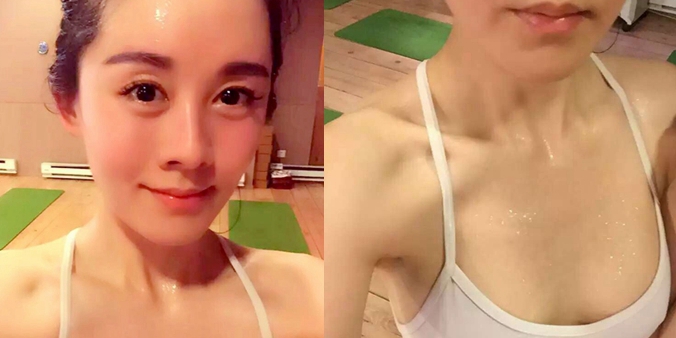 央五主播健身照走紅 央五主播健身照走紅