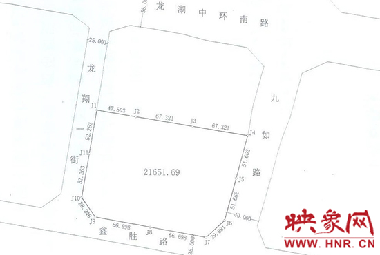 鄭政東出(2014)6號(hào)地塊位置。