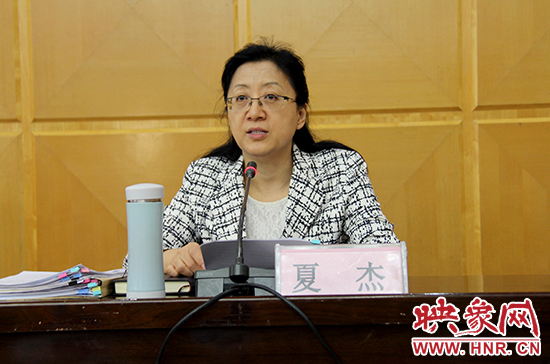 河南省委常委、組織部部長夏杰