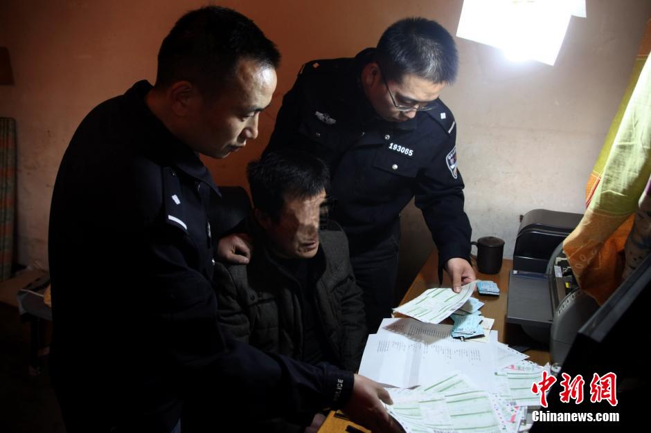 圖為抓獲犯罪嫌疑人（資料圖片）。