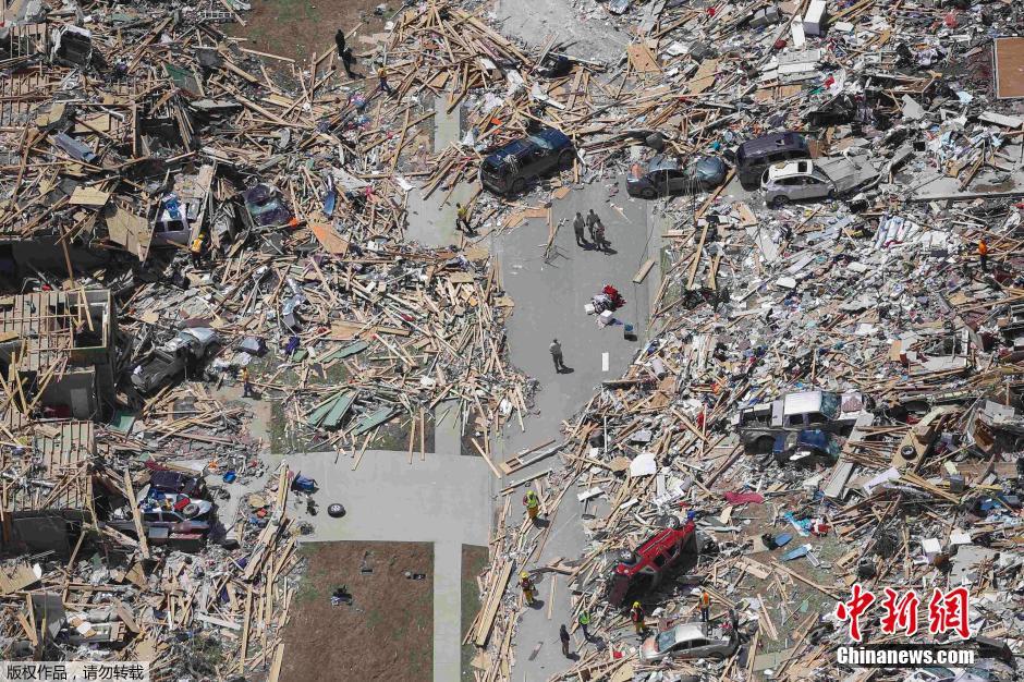 致命龍卷風肆虐美國多州 小鎮(zhèn)街道幾乎毀成渣 致命龍卷風肆虐美國多州 小鎮(zhèn)街道幾乎毀成渣