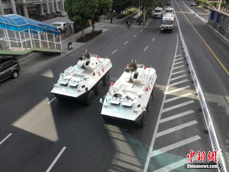 交通管制期間禁止一切車(chē)輛通行