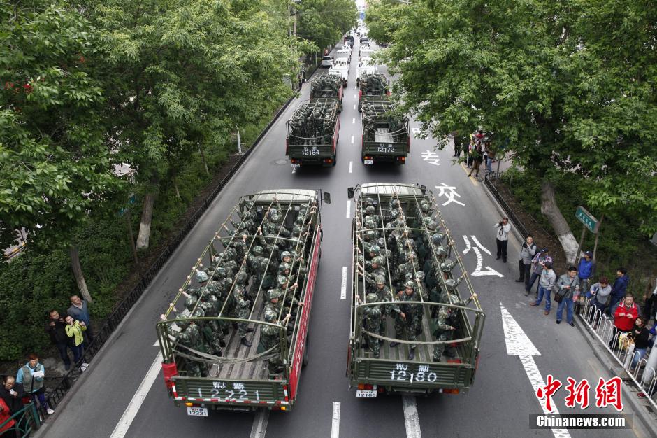 交通管制期間禁止一切車(chē)輛通行