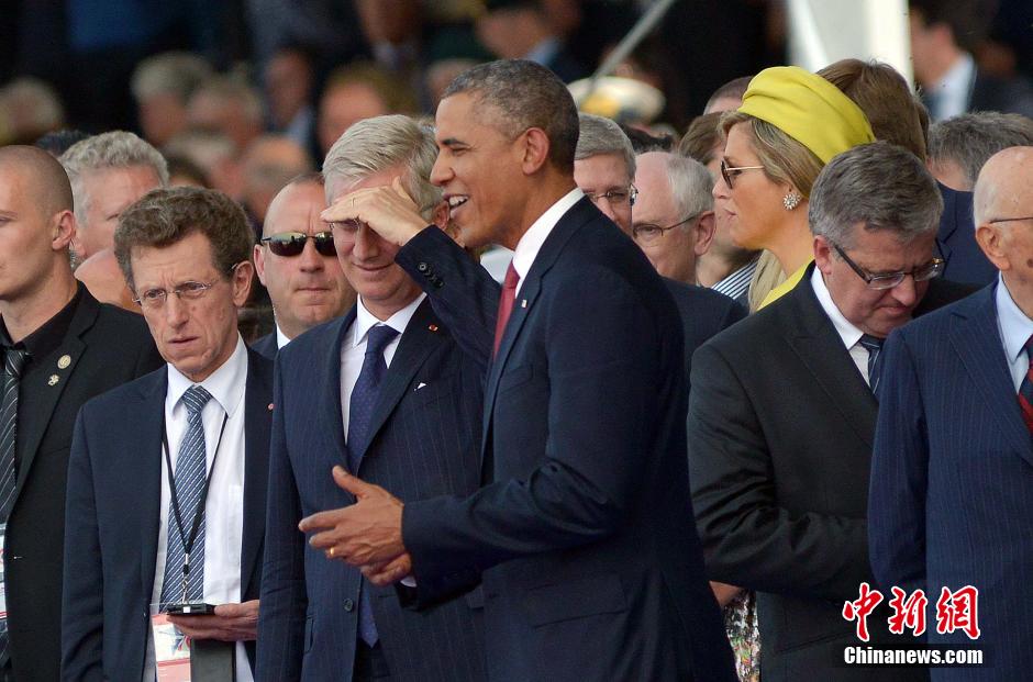 諾曼底登陸70周年紀(jì)念儀式 20國(guó)元首和政府首腦出席 諾曼底登陸70周年紀(jì)念儀式 20國(guó)元首和政府首腦出席