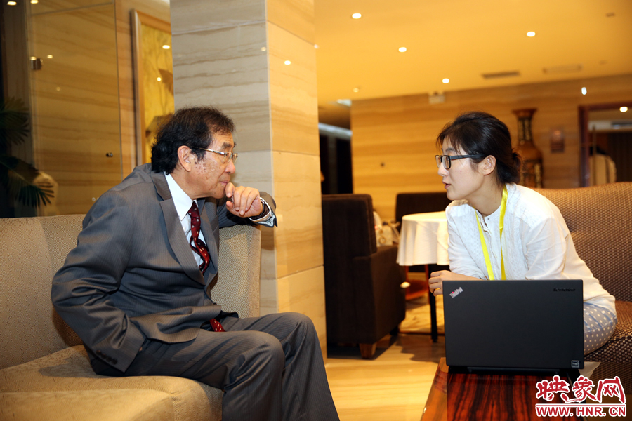 映象網(wǎng)記者專訪杜維明教授。