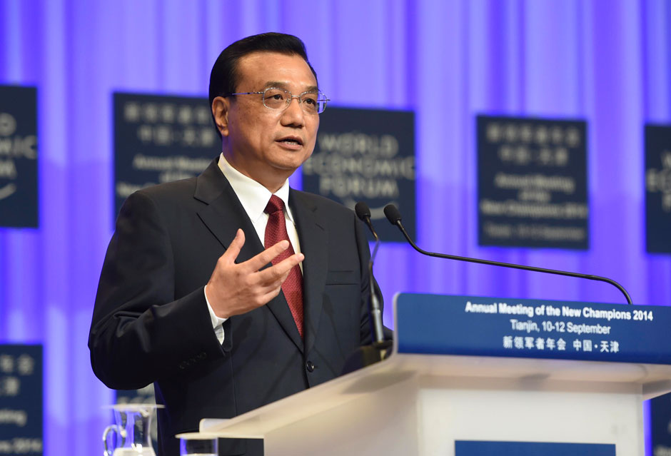 李克強(qiáng)總理出席夏季達(dá)沃斯論壇并發(fā)表開幕式致辭。