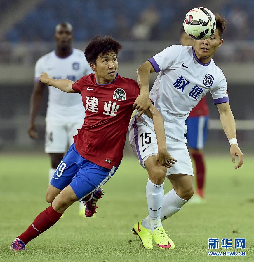 中超:河南建業(yè)勝天津泰達 中超:河南建業(yè)勝天津泰達