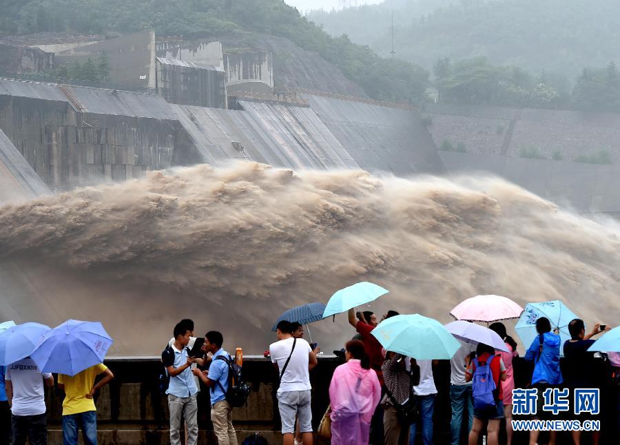 2015年黃河小浪底調(diào)水調(diào)沙開(kāi)始