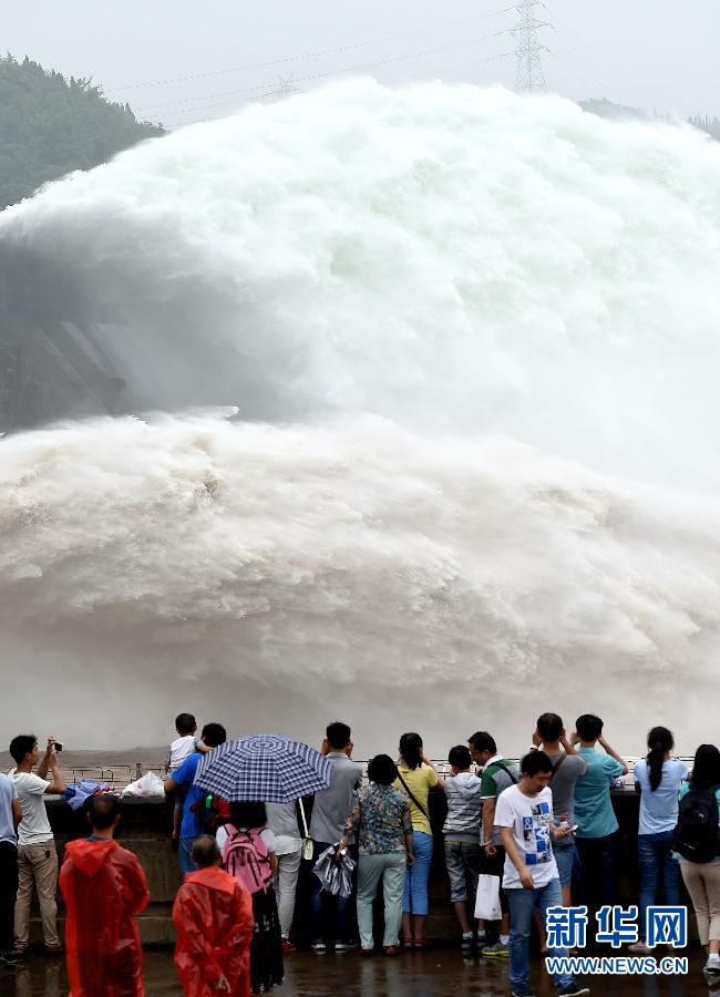 2015年黃河小浪底調(diào)水調(diào)沙開(kāi)始