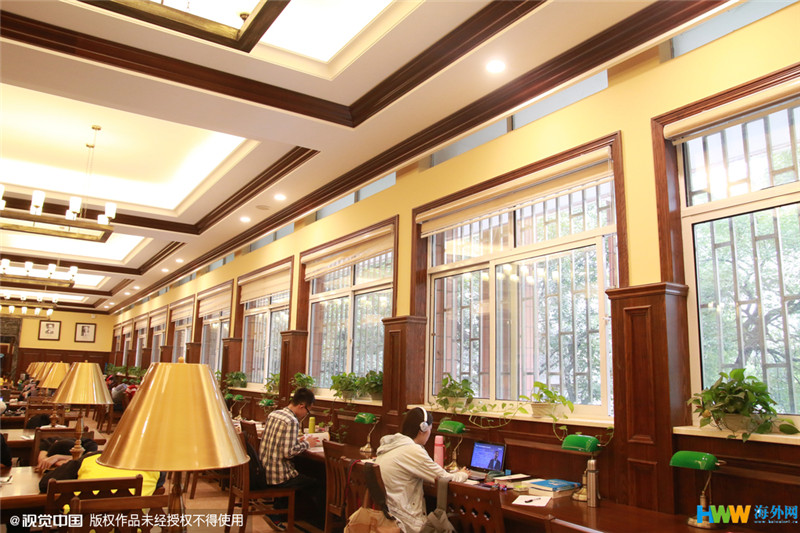 重慶大學(xué)改造翻新的“民國(guó)風(fēng)圖書(shū)館”走紅網(wǎng)絡(luò)，引得無(wú)數(shù)網(wǎng)友點(diǎn)贊