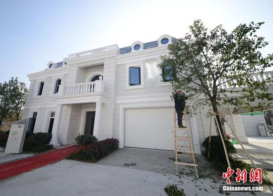 看！這些別墅都是3D打印出來的 僅耗時1天