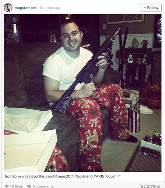 英媒盤點熱門圣誕禮物 送槍成新潮流(組圖) 英媒盤點熱門圣誕禮物 送槍成新潮流(組圖)