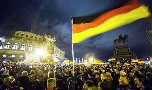 示威現(xiàn)場。