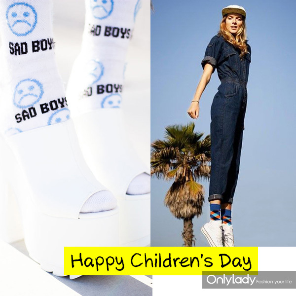 卡通印花最減齡 傘裙時(shí)髦過六一