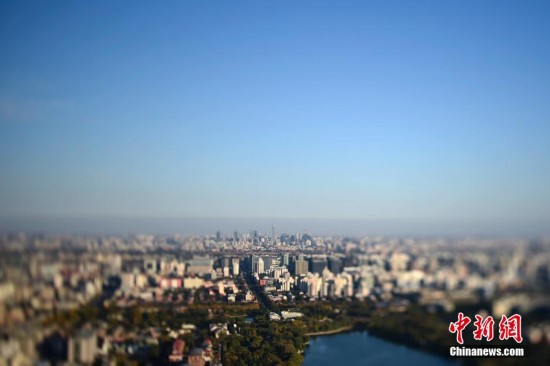 北京多舉措保障APEC會議期間空氣質量 藍天綻放