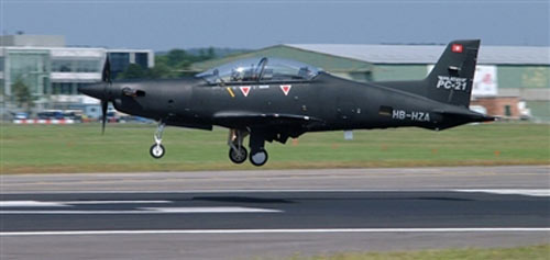 資料圖:PC-21渦輪螺旋槳教練機 資料圖:PC-21渦輪螺旋槳教練機
