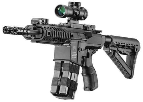 以色列展出5.56毫米雙管步槍 以色列展出5.56毫米雙管步槍