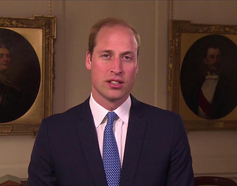 威廉王子新春拜年！