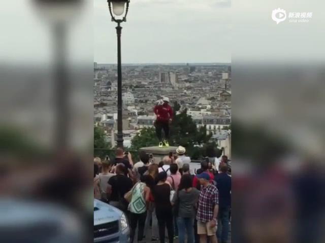 牛！黑人小哥開掛技能不斷