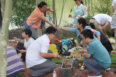 燒制開始嘍！