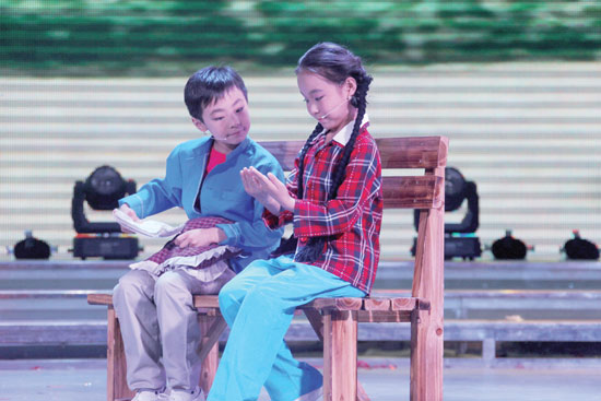 小選手們的表演生動(dòng)精彩